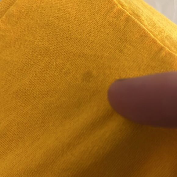 Y2K Nike ASU Arizona State University Sun Devils Yellow Graphic Shirt - Picture 7 of 9